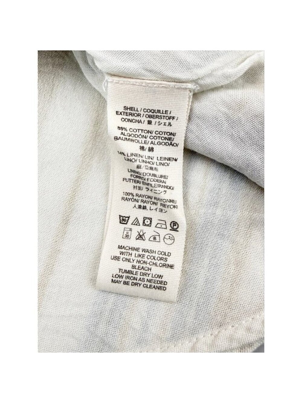 Free People Yours Truly Mini Cotton Linen Blend Skirt 6 - Picture 4 of 5